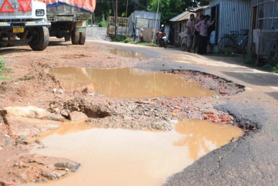Rs 90 crore sanctioned for Kailashar -Kumarghat road in 2012; Not even 10% work completed in 2 yrs; BROs role under scanner
